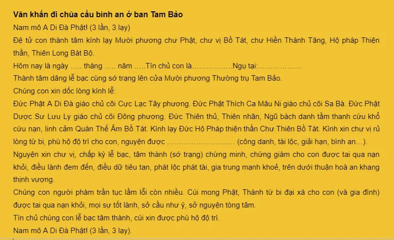 5+ bài văn khấn đi chùa ngắn gọn, dễ nhớ, cầu tài lộc, bình an cho cả nhà