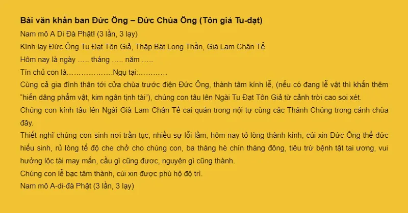 5+ bài văn khấn đi chùa ngắn gọn, dễ nhớ, cầu tài lộc, bình an cho cả nhà