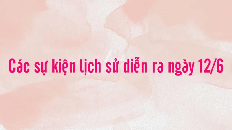 Giải mã 12/6 là ngày gì? Đề phòng tai nạn ngoài ý muốn có thể xảy ra