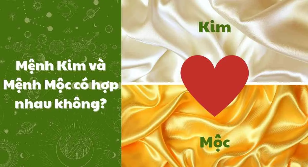 Kim và Mộc có hợp nhau không? Cách hóa giải để gắn bó cả đời