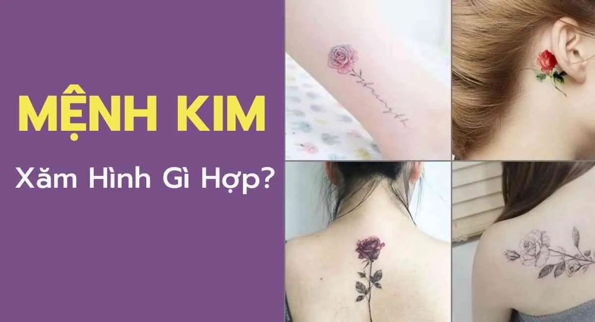 Mệnh Kim xăm hình gì để thu hút may mắn, tài lộc trong sự nghiệp