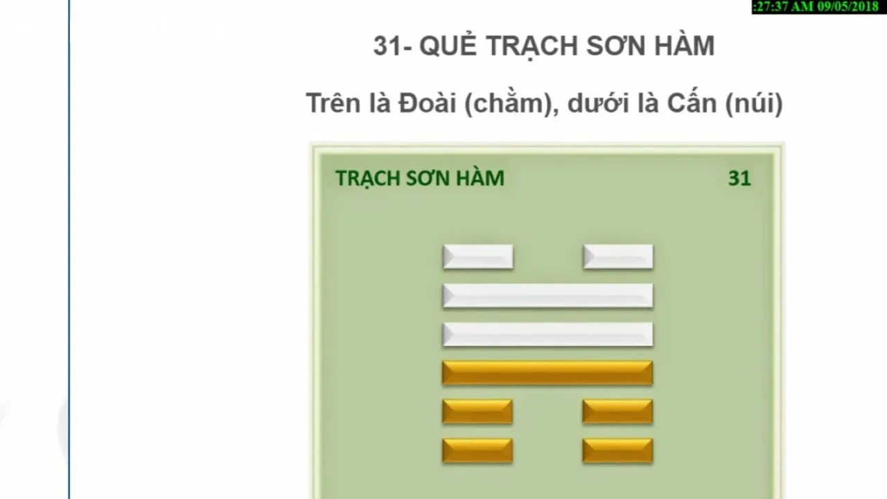 Quẻ số 31 là điềm gì? Làm ngay việc này để thu tài lộc, không ngừng thăng tiến