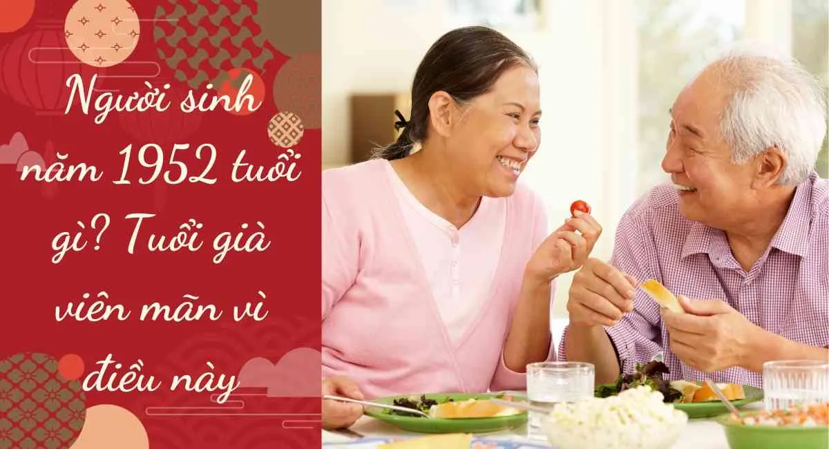 Sinh Năm 1952 Bao Nhiêu Tuổi? Mệnh gì? Cung gì? Tuổi con gì?