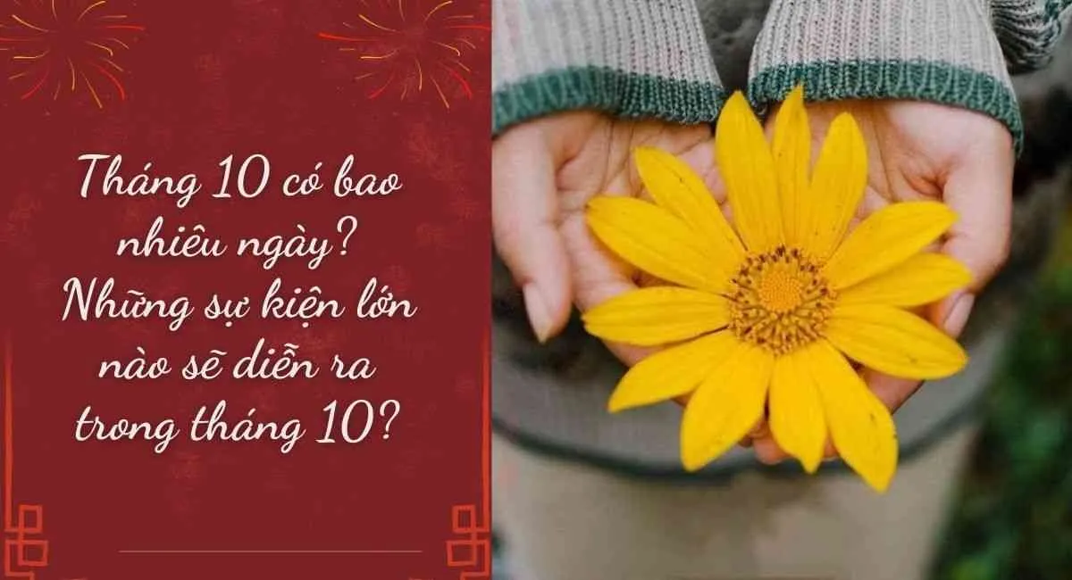 Tháng 10 có bao nhiêu ngày? Một sự kiện không thể bỏ qua trong tháng 10