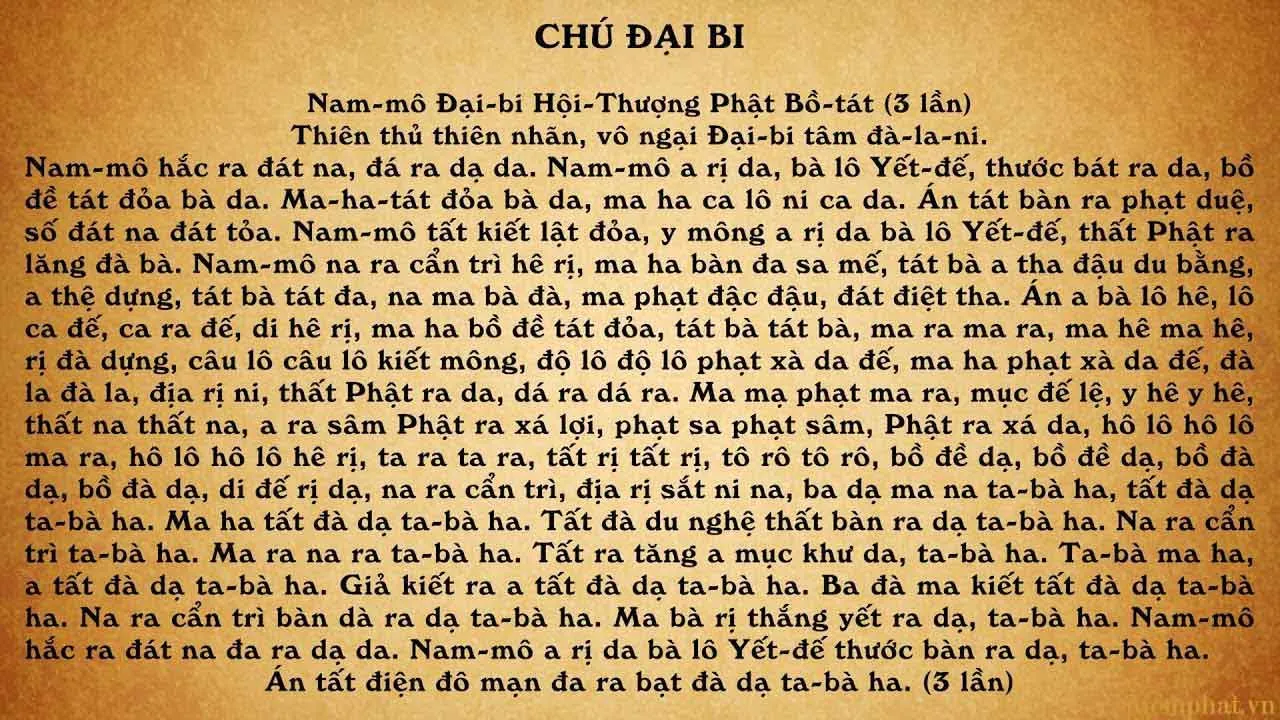 Trì tụng chú Đại Bi tại nhà cần tránh những gì? Cẩn thận kẻo vướng đại kỵ