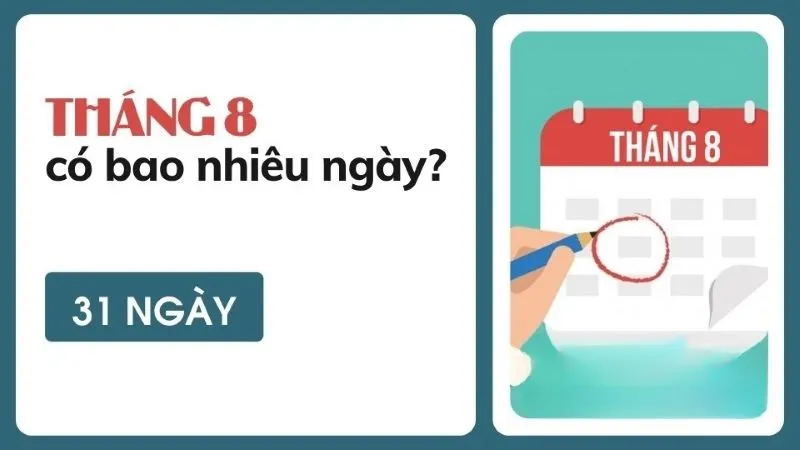 Trong tháng 8 có bao nhiêu ngày? Biết ngày tốt này tháng 8 làm gì cũng vượng