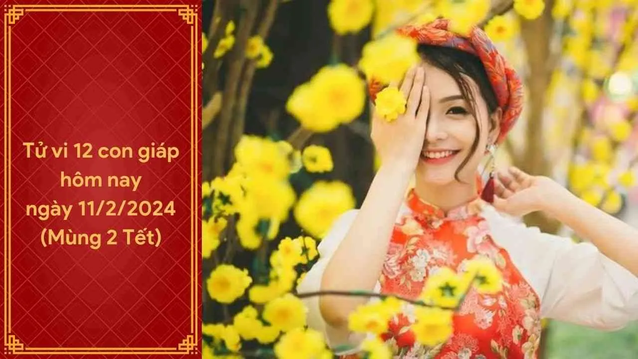 Tử vi 12 con giáp hôm nay ngày 11/2/2024: Tuổi Mão tài vận vô cùng tươi sáng