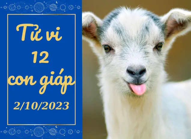 Tử vi hôm nay 2/10/2023 của 12 con giáp: Mùi bứt phá, Dậu may mắn